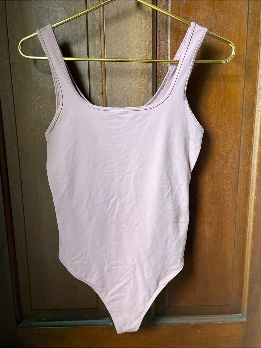 Abercrombie & Fitch women's medium sleeveless pink bodysuit